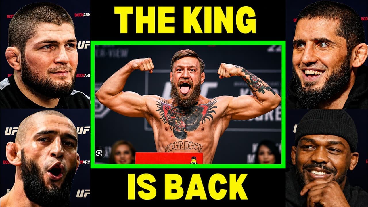 UFC Fighters "Discuss" Conor Mcgregor's Comeback...