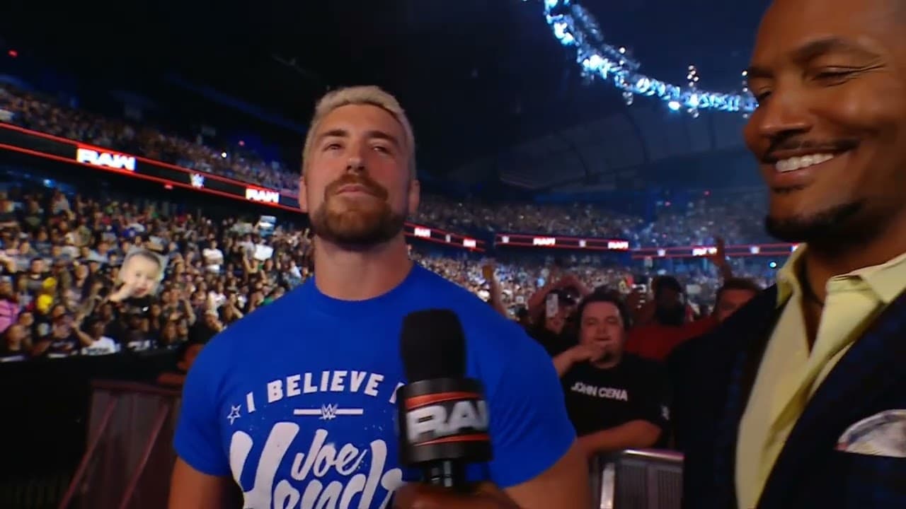 WWE RAW JOE HENDRY ENTRANCE 07/06/26