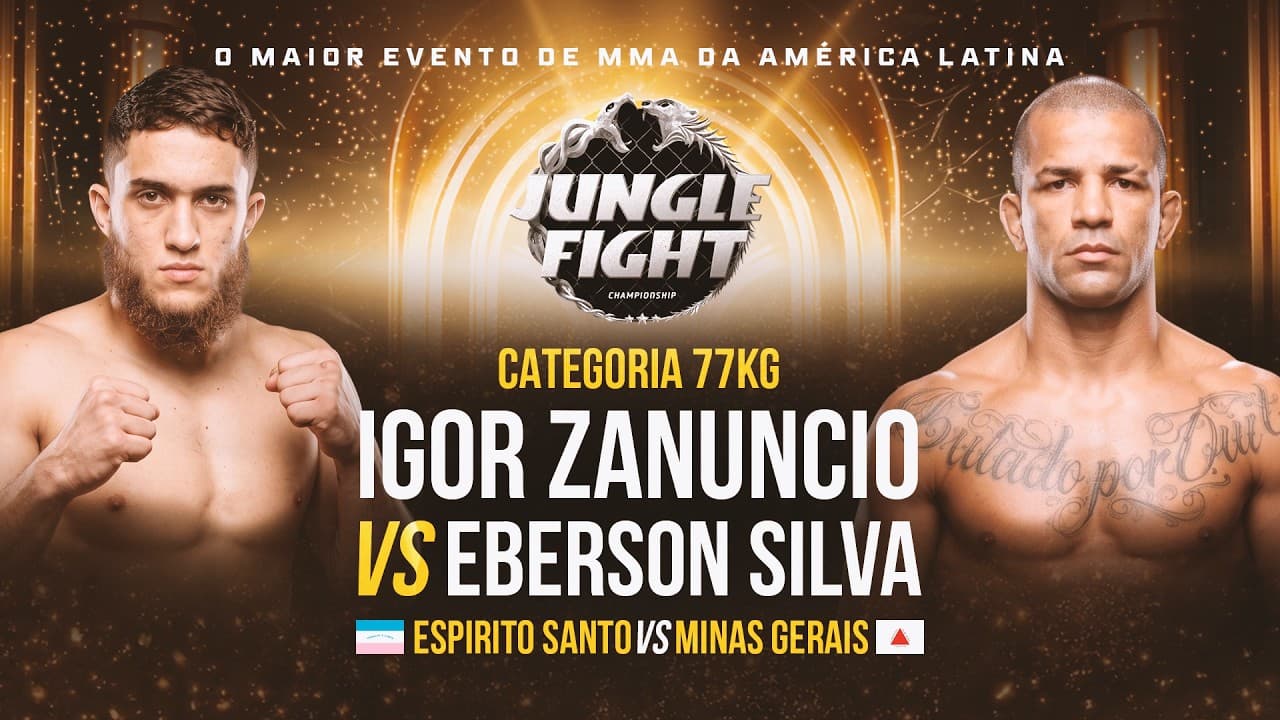 JUNGLE FIGHT 151 l IGOR ZANUNCIO X EBERSON SILVA