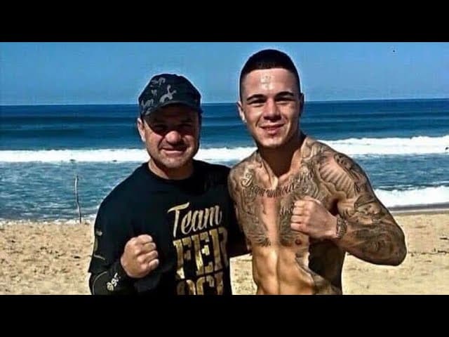 Casey Morton interviews George Kambosos Jr at Neutral Corner‘s last weighin 27th of March.￼