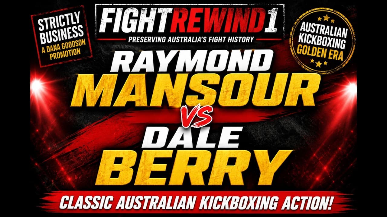 🥊 RAYMOND MANSOUR vs DALE BERRY 🥊