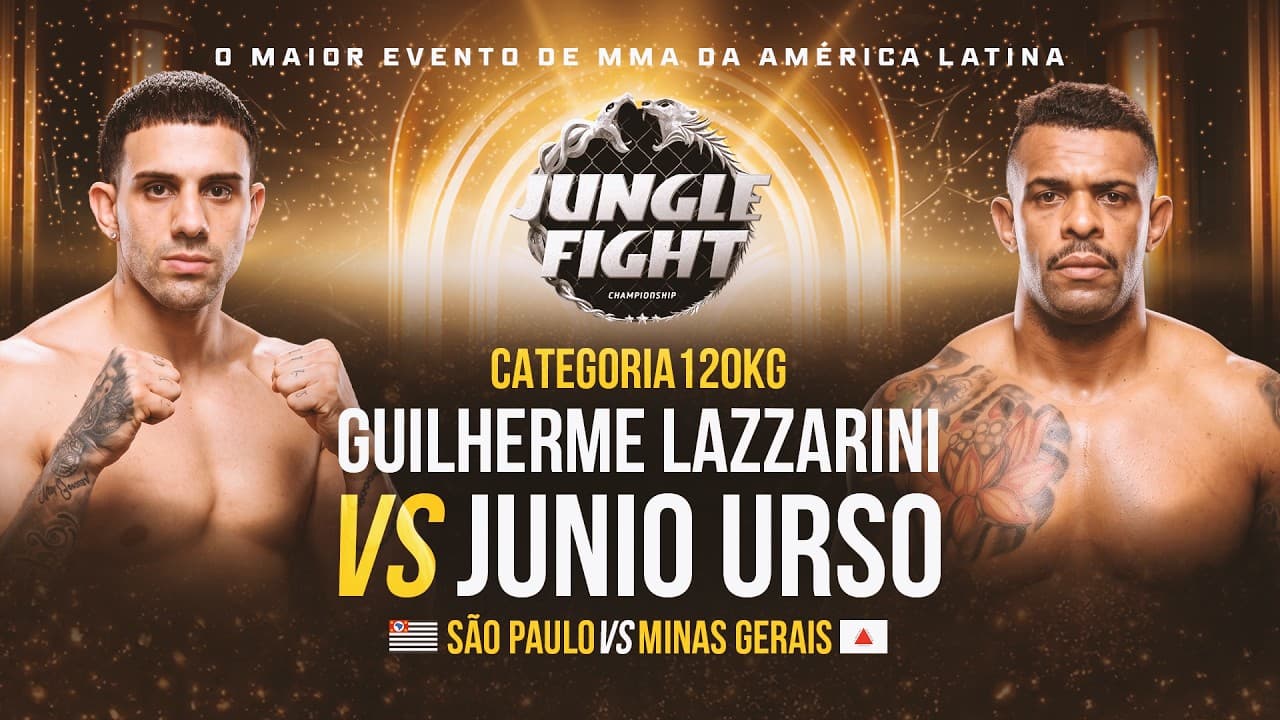 JUNGLE FIGHT 151 l GUILHERME LAZZARINI X JUNIO URSO