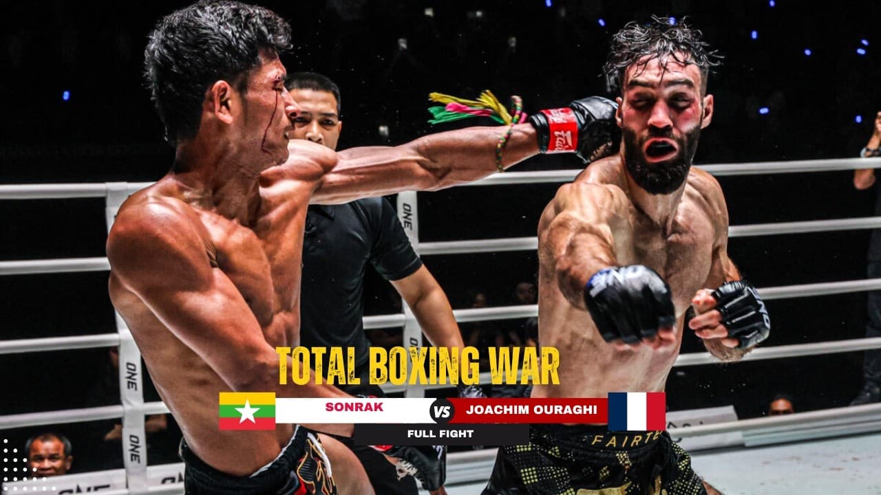 MYANMAR POWER EXPLODES! Sonrak 🇲🇲 shatters Joachim Ouraghi 🇫🇷 with a vicious R1 right hand