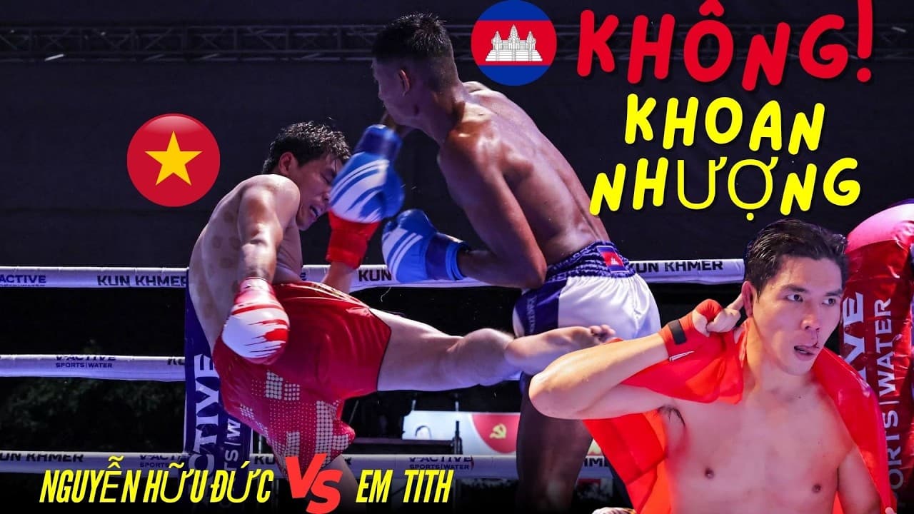 KHÔNG KHOAN NHƯỢNG! Đại diện Việt Nam 🇻🇳 Nguyễn Hữu Đức có màn solo gay cấn với đối thủ Campuchia🇰🇭