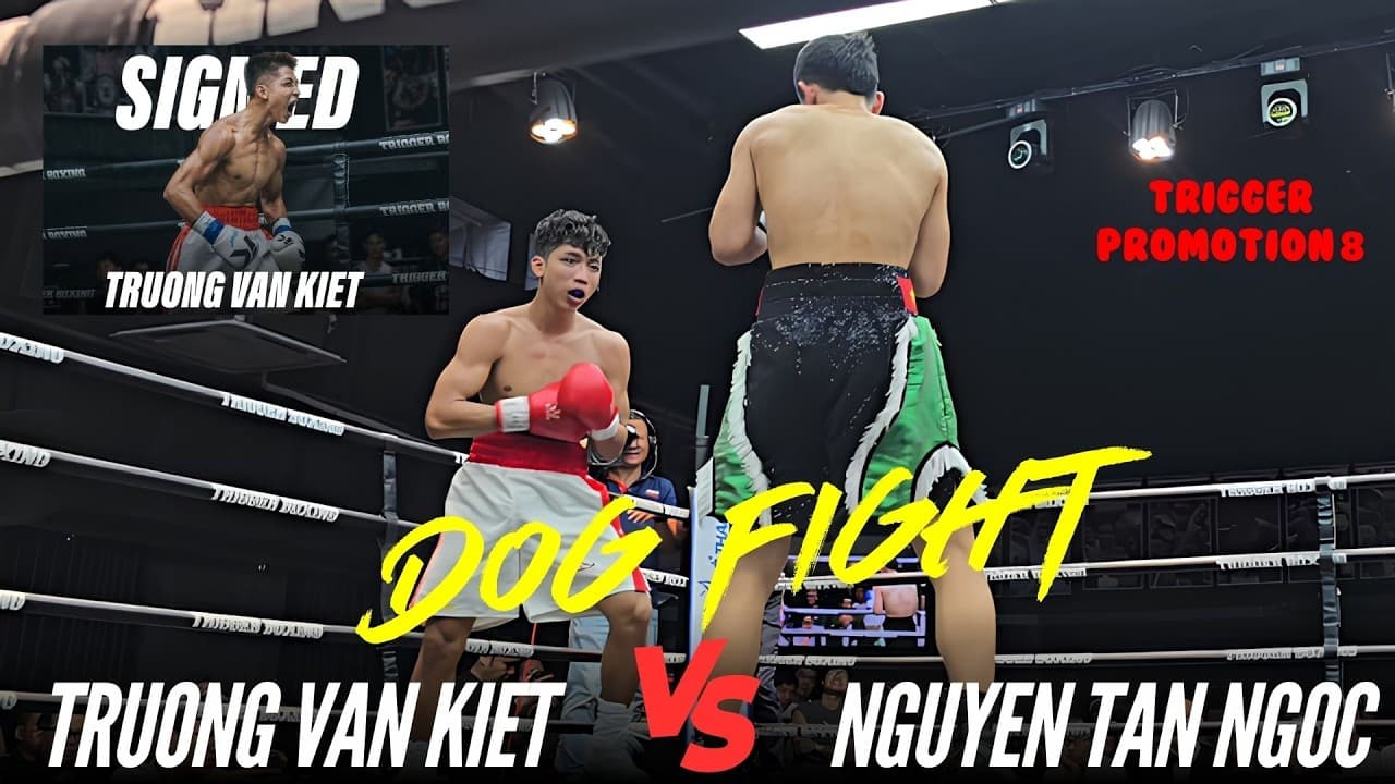 TÀI NĂNG TRẺ TRỖI DẬY! Trương Văn Kiệt xuất sắc đánh bại đối thủ Nguyễn Tấn Ngọc tại Trigger Boxing