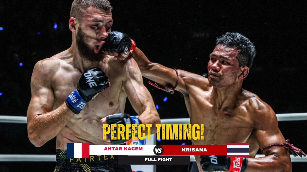 BACK-AND-FORTH ACTION! Antar Kacem 🇫🇷 edges out Krisana 🇹🇭 in an epic thriller!
