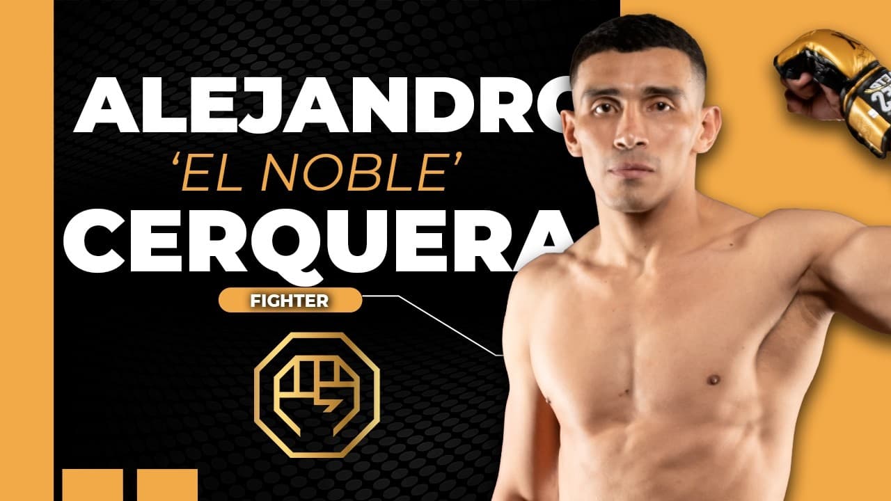 Alejandro "El Noble" Cerquera, desde Colombia llega una historia de superación #luxfightleague