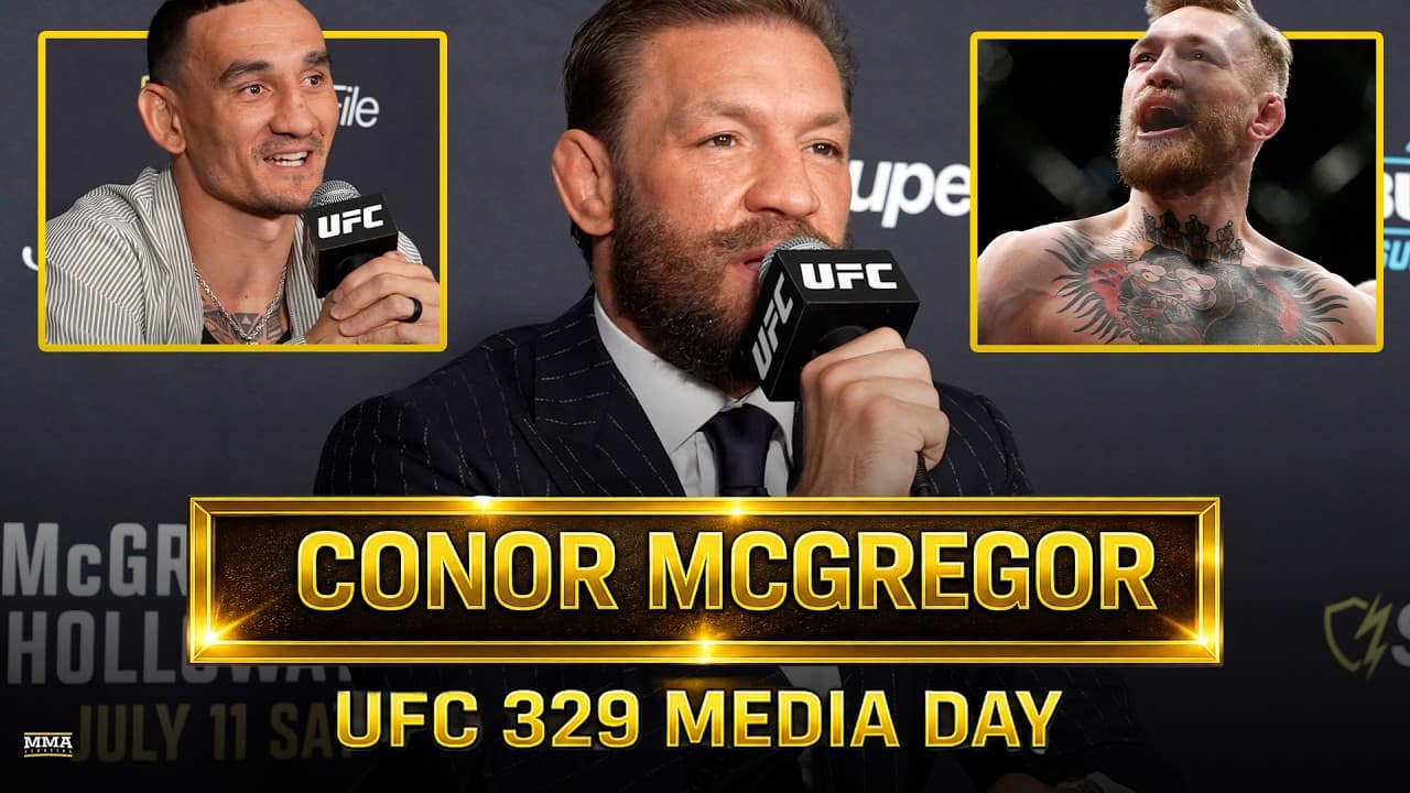 Conor McGregor Eyes Triple Crown Before UFC 329 Return, Talks His 'Truth' | UFC 329 | MMA Fighting