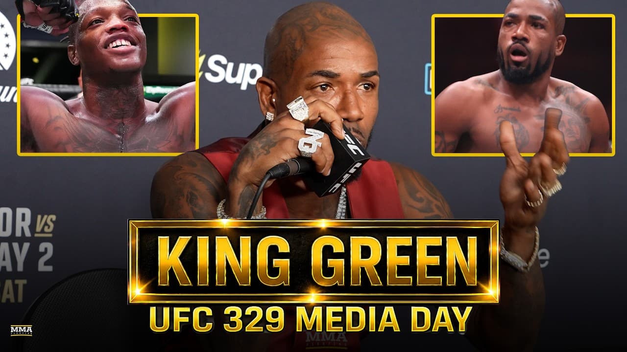 King Green REACTS To Getting Custom UFC Shorts Versus $100K Bonus He Also Wanted - MMA Fighting