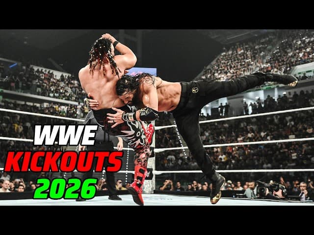 WWE Top Craziest Kickouts of 2026