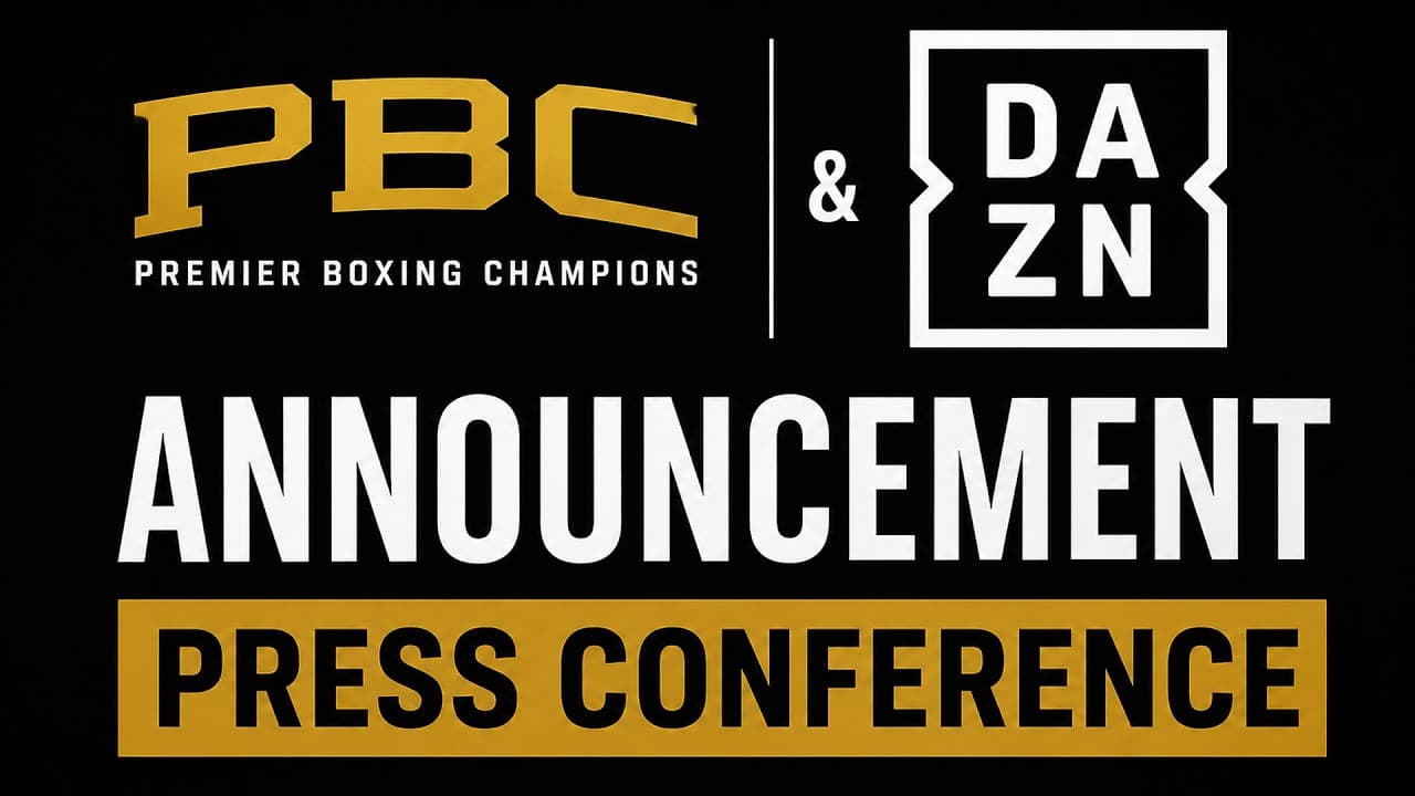 PBC Announces New DAZN Partnership | Press Conference