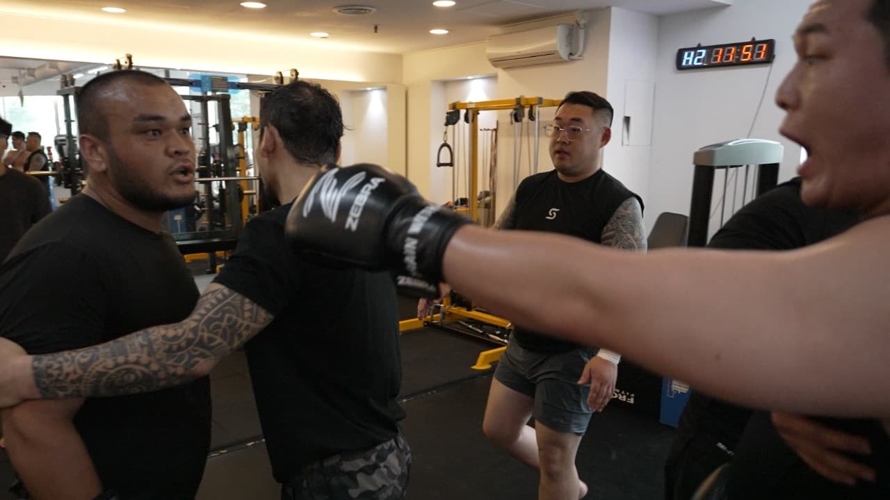 [상남자풀스파링] 야차클럽 마무르 vs 98통합짱 장학살