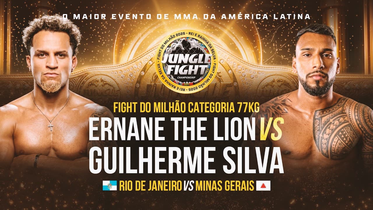 JUNGLE FIGHT 151 l ERNANE THE LION X GUILHERME SILVA