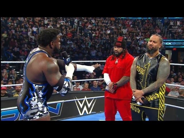 Jimmy uso & Jacob Fatu confronts Royce keys _ WWE Smackdown 10 July 2026