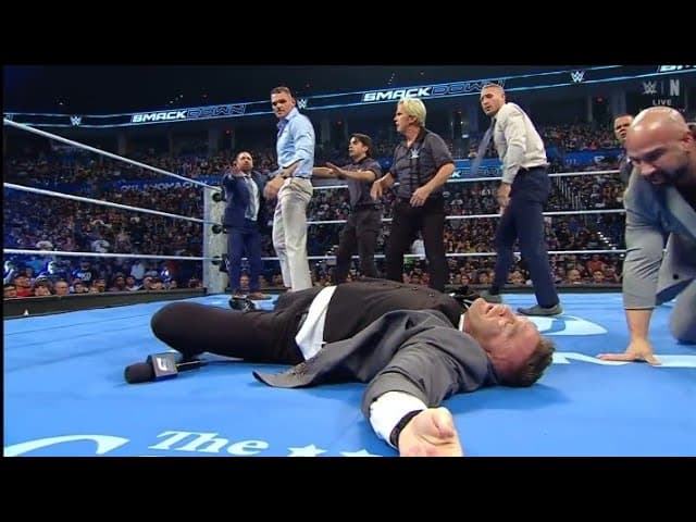 Gunther attacks Nick Aldis _ WWE Smackdown 10 July 2026