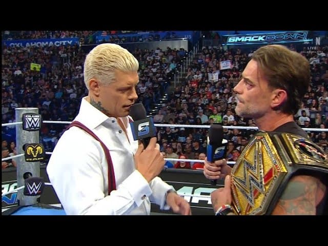 Cody Rhodes confronts CM Punk _ WWE Smackdown 10 July 2026