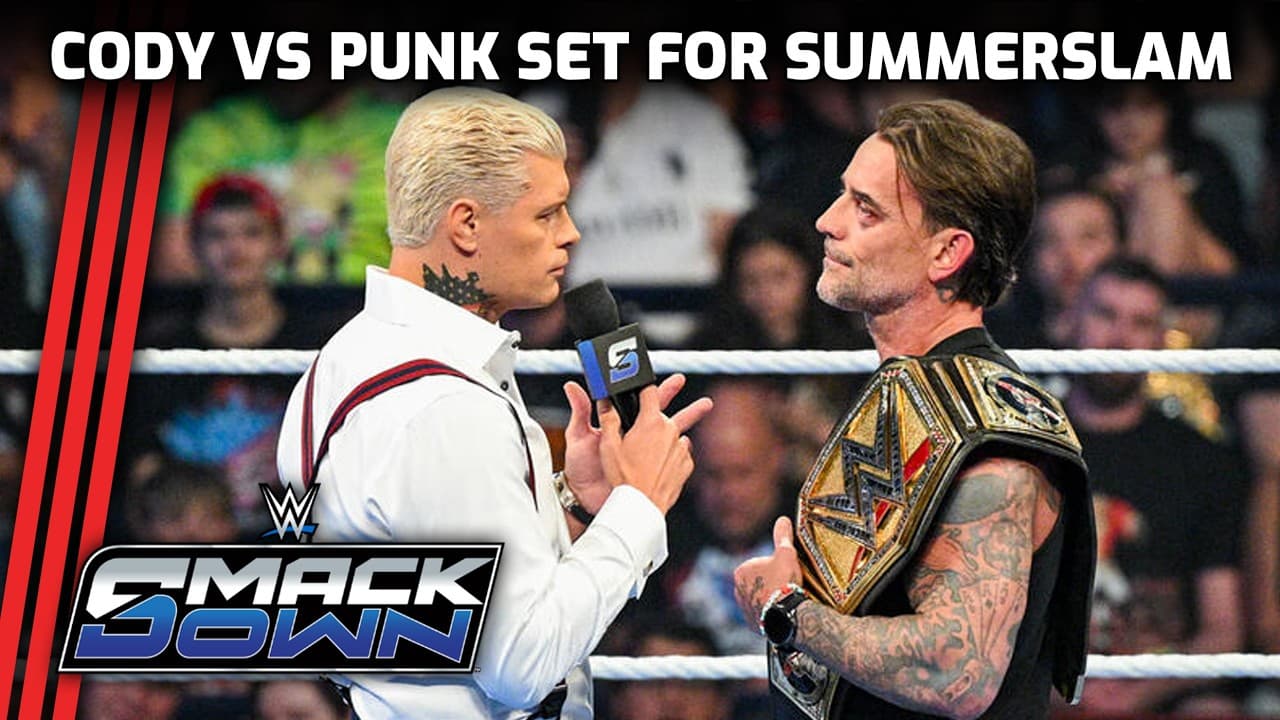Does having CM Punk on top as champion shake things up for Smackdown?