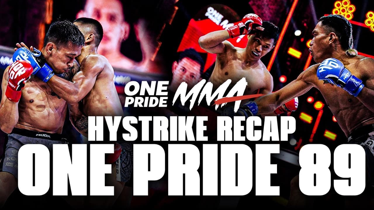 Highlight 'Hystrike' di One Pride 89! Gideon, Porhens, Rizki Pakaya & Ade Permana Raih Kemenangan
