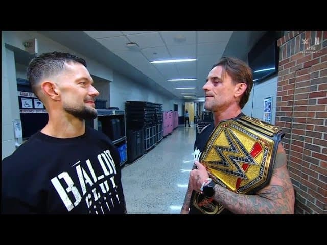 Finn Balor & CM Punk backstage segment _ WWE Smackdown 10 July 2026