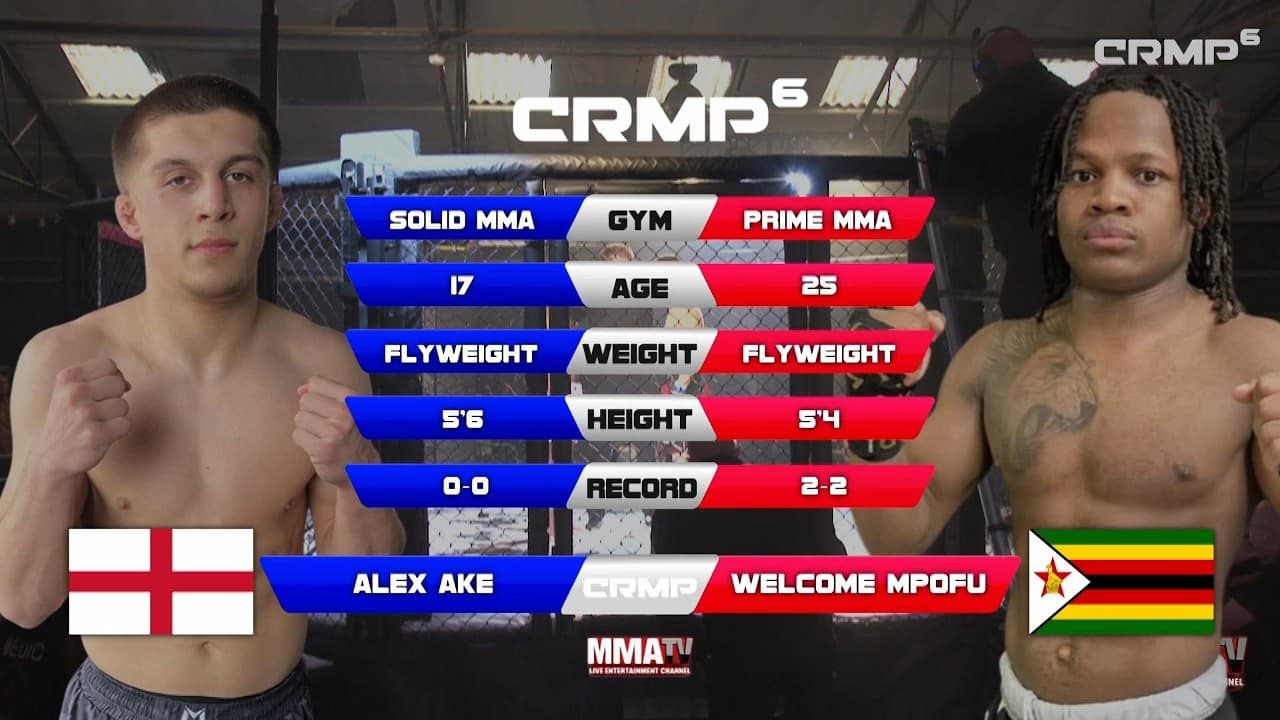 CRMP 6 | Ake Vs Mpofu Full Fight