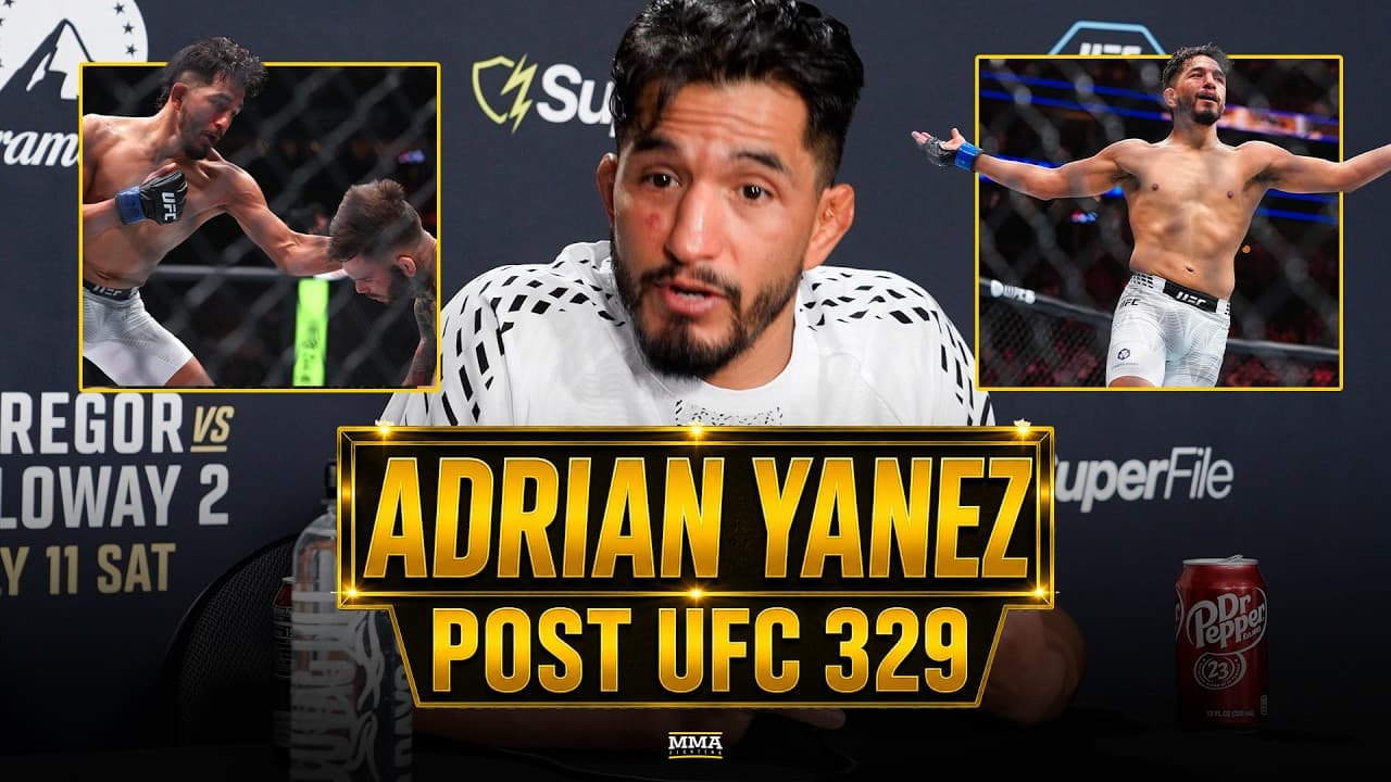 Adrian Yanez REACTS To Cody Garbrandt KNOCKOUT At UFC 329, Garbrandt Teasing Retirement