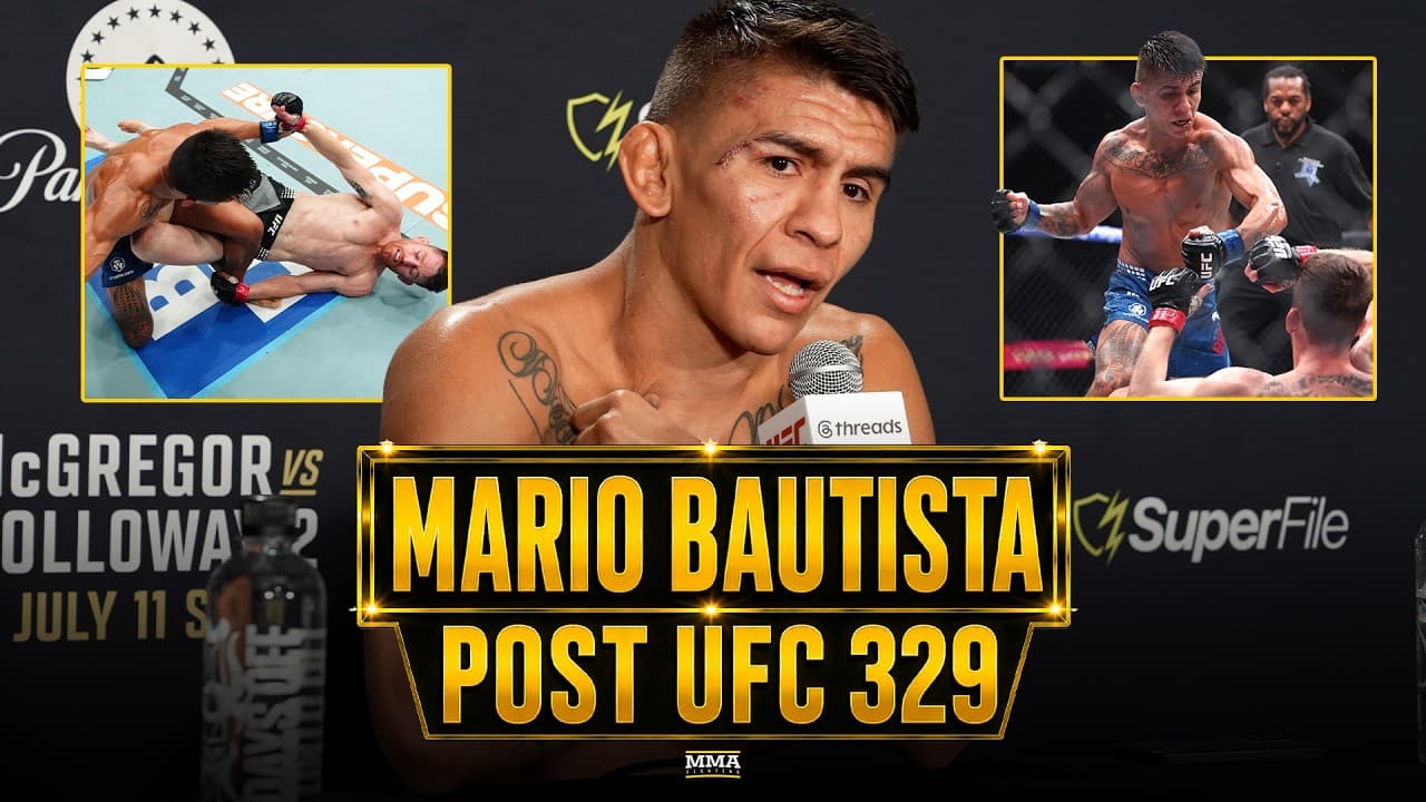 Mario Bautsita On Cory Sandhagen Win, Confused Why He’s Skipped Over For Title Shot | UFC 329
