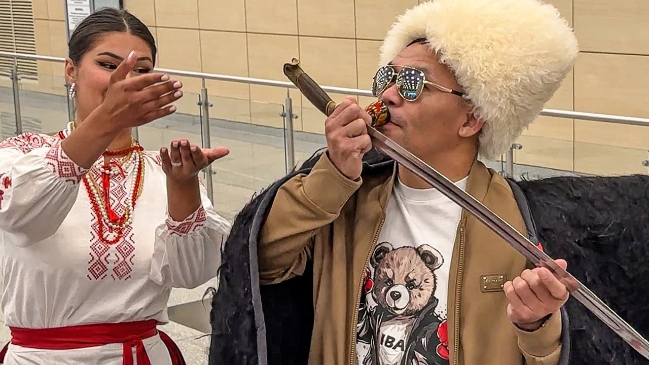 Manny Pacquiao Receives Hero’s Welcome In Russia • Greeted w/ Vodka, Dance & Russian Tradition!