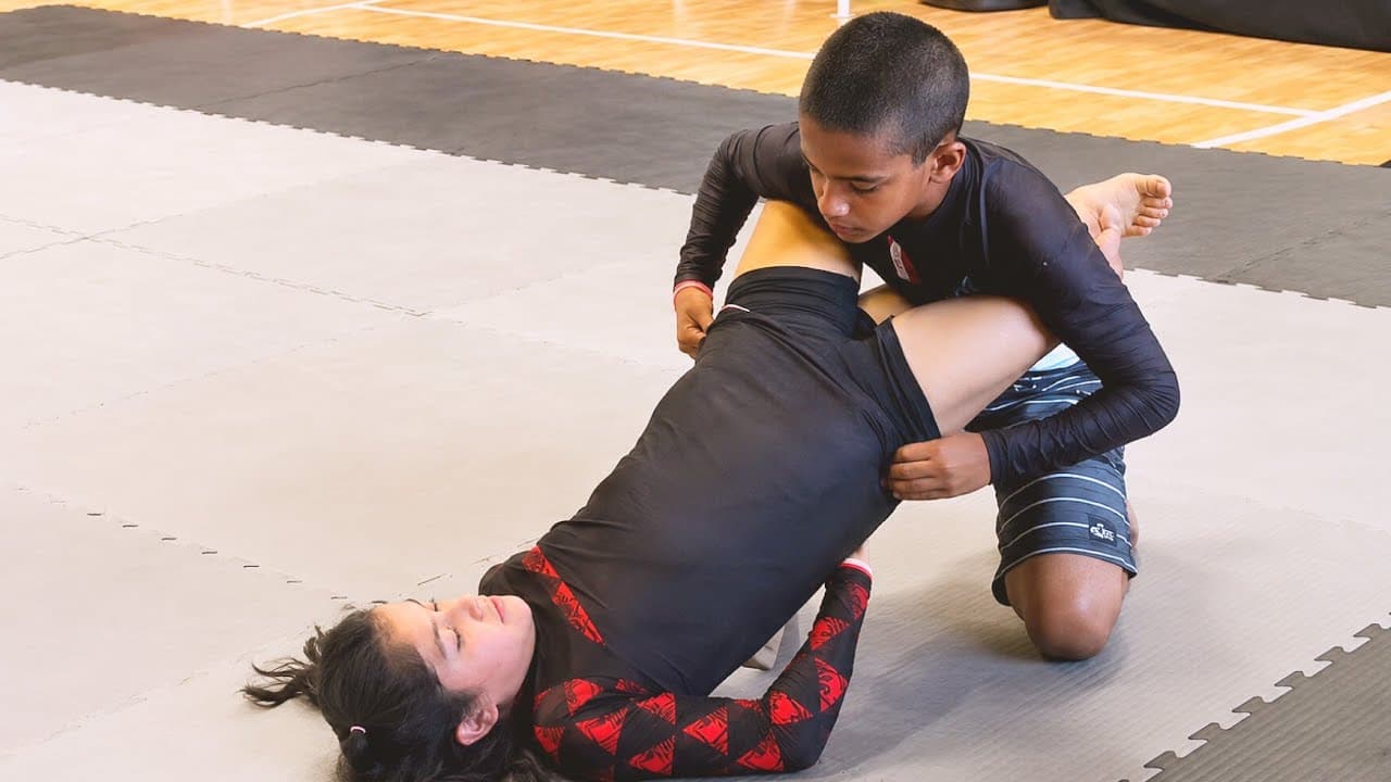 Girl vs Boy Grappling Match 💥 Who Wins This Intense Fight? | BJJ & Wrestling
