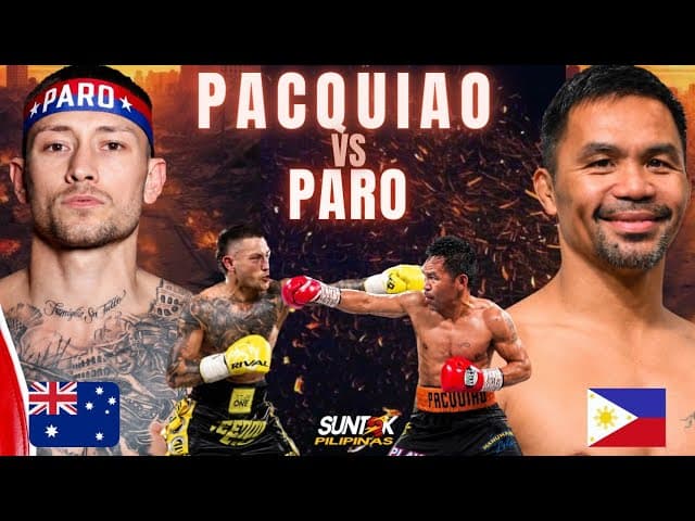 THE CHAMPION TARGETS THE LEGEND! | MANNY PACQUIAO VS LIAM PARO