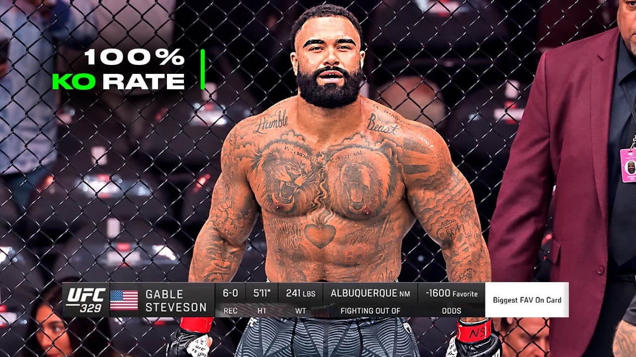 Mike Tyson of Wrestling is in the UFC! Olympic Champion Smashes Through Everyone - Gable Steveson
