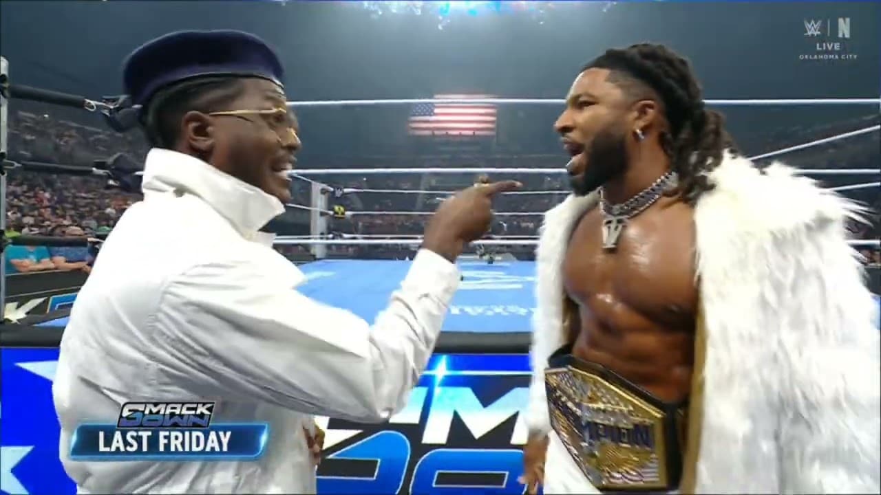 WWE SMACKDOWN CARMELO HAYES VS TRICK WILLIAMS 07/11/26