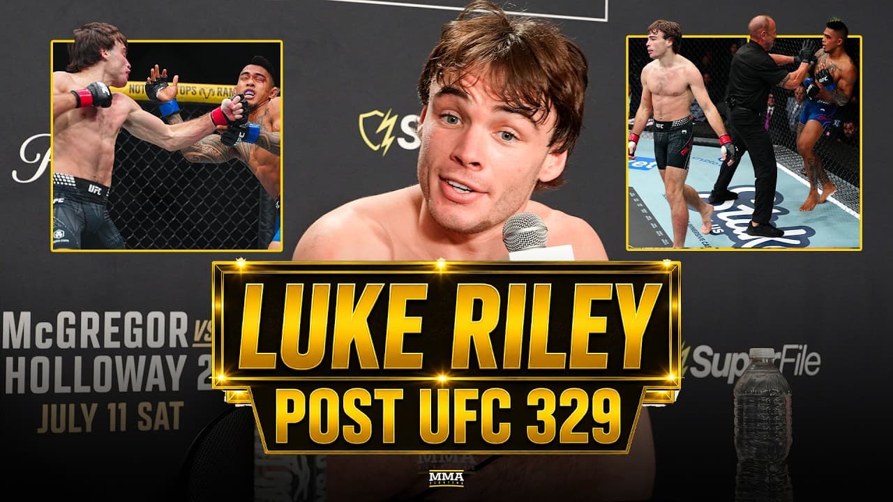 Luke Riley REACTS To Joe Rogan, Other UFC Fighters' Early Stoppage Criticism | UFC 329