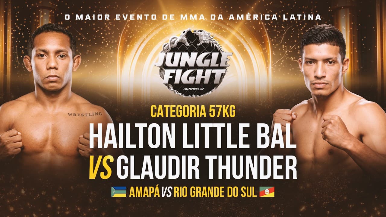 JUNGLE FIGHT 151 l CLAUDIR THUNDER X AILTON LOPES