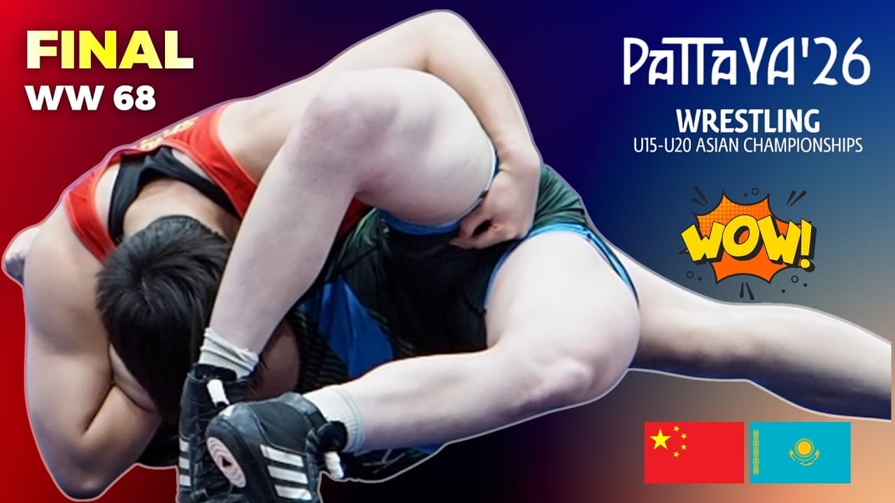 GOLD MEDAL: Chenling SONG 🇨🇳 vs 🇰🇿 Uldana TILEUKHAN (KAZ) | U20 Asian Wrestling Championships 2026 2026-07-13 16:38