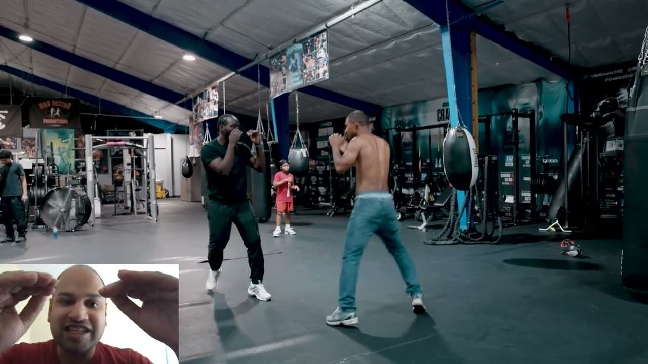 Terence Crawford Touches Chin Like A Genius