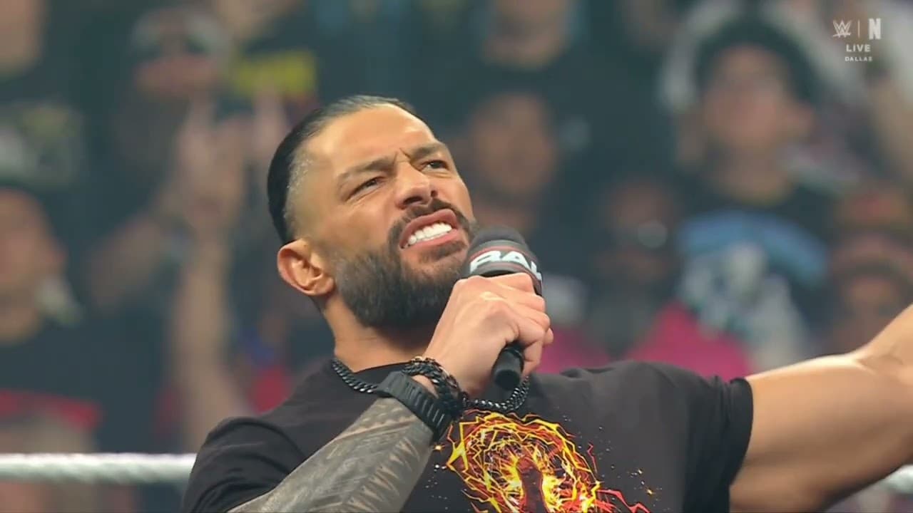 WWE RAW ROMAN REIGNS ENTRANCE 07/13/26