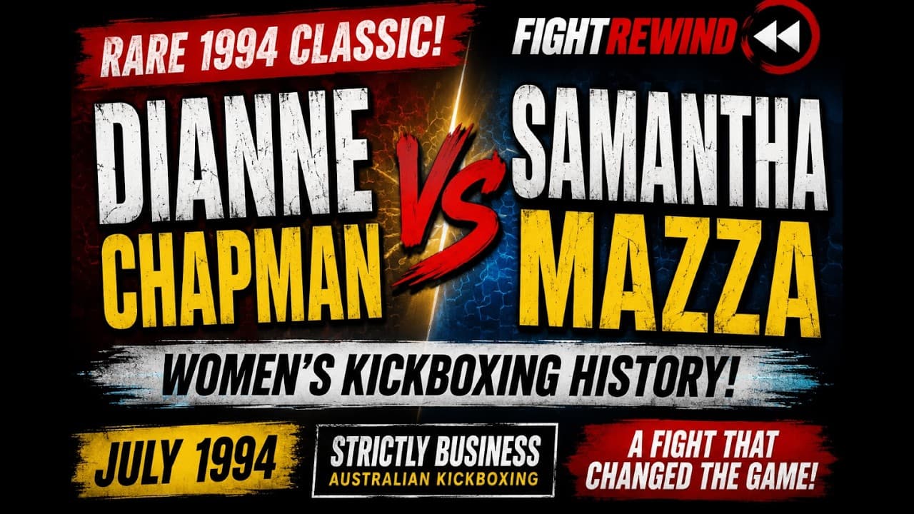 🥊 DIANNE CHAPMAN vs SAMANTHA MAZZA 🥊