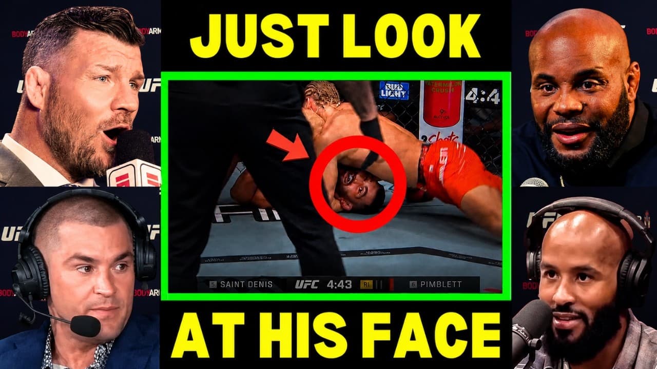 The 'Exact Moment' Paddy Pimblett BROKE Benoit Saint Denis..