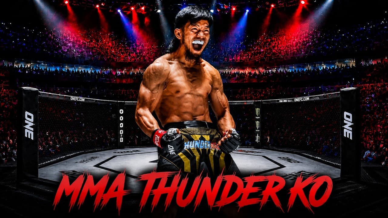 No One Survives First Round Destruction When "Thunder Kid" Is In MMA Cage - Lito Adiwang