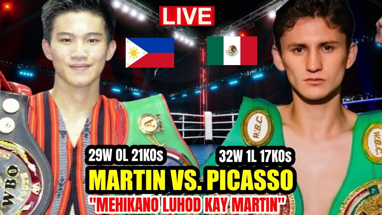 MARTIN VS PICASSO 2026 BLOCKBUSTER! MARTIN PINALUHOD ANG MEHIKANO!