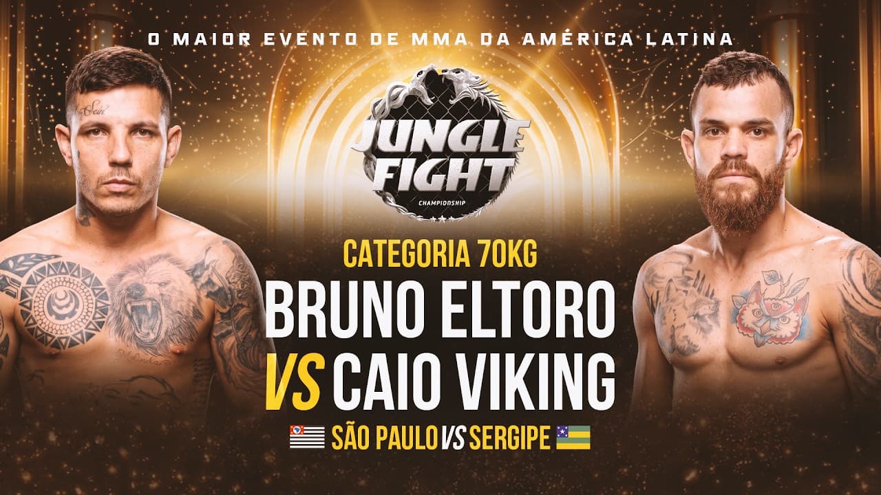 JUNGLE FIGHT 151 l CAIO VIKING X BRUNO EL TORO