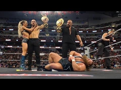 The Vision attacks Tozawa & Otis _WWE RAW 13 July 2026