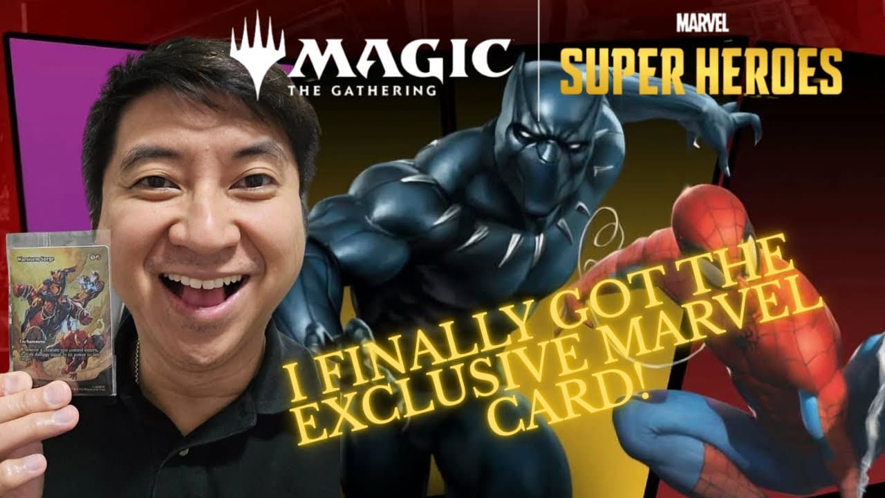 [4K] Opening Avengers Armageddon issue 1 with exclusive Magic the Gathering foil card