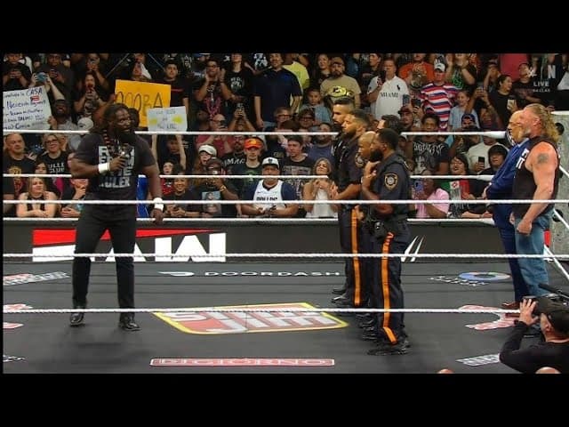 Brock Lesnar & Oba Femi segment _WWE RAW 13 July 2026