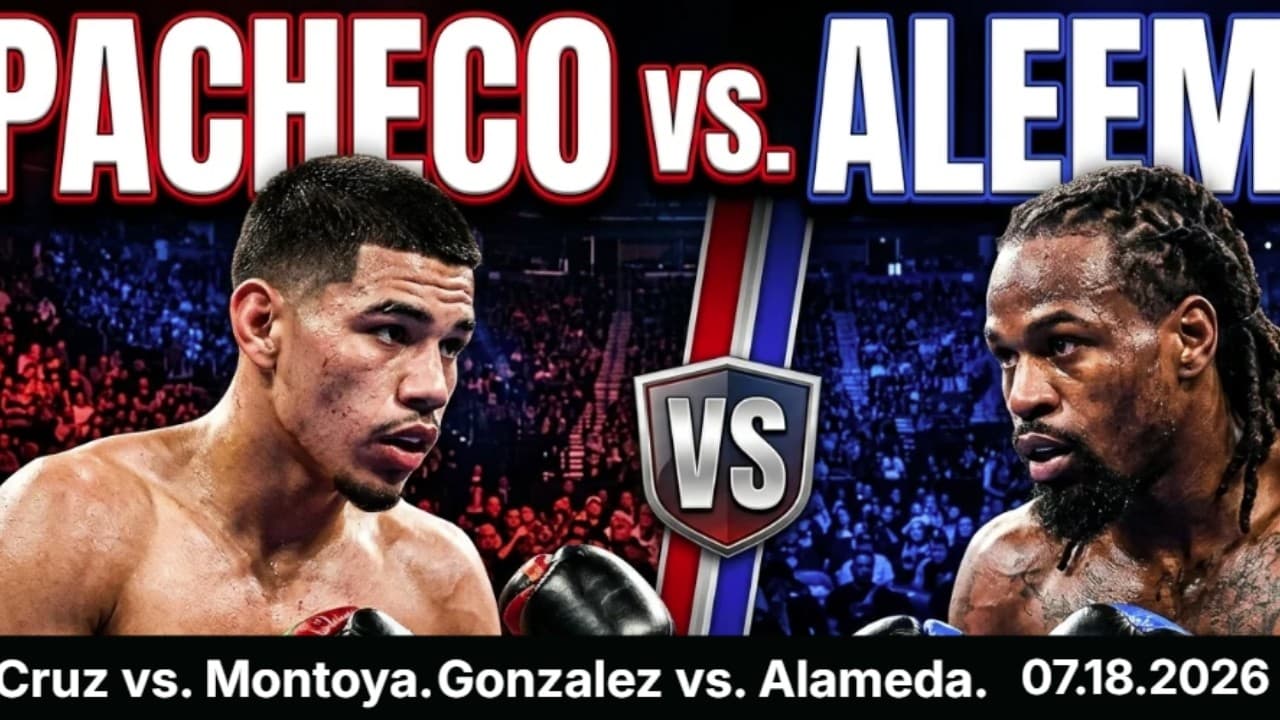 Diego Pacheco vs. Immanuwel Aleem. Full Fight Preview. Andy Cruz vs. Montoya Co-Main.