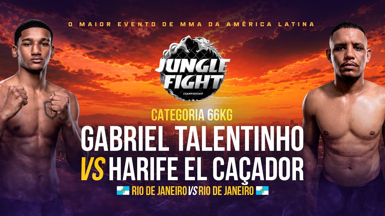 JUNGLE FIGHT 152 l GABRIEL TALENTINHO X HARIFE EL CAÇADOR
