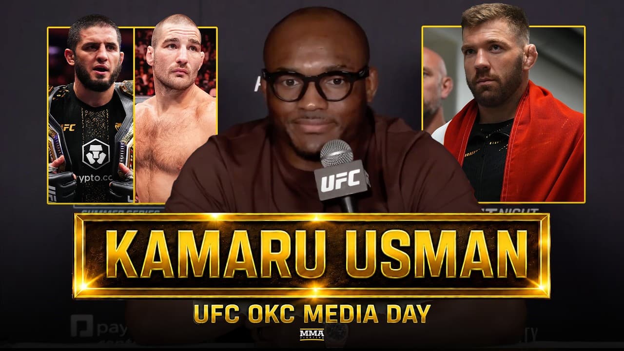 Kamaru Usman: Sean Strickland or Islam Makhachev Next With UFC OKC Win OVer Dricus du Plessis