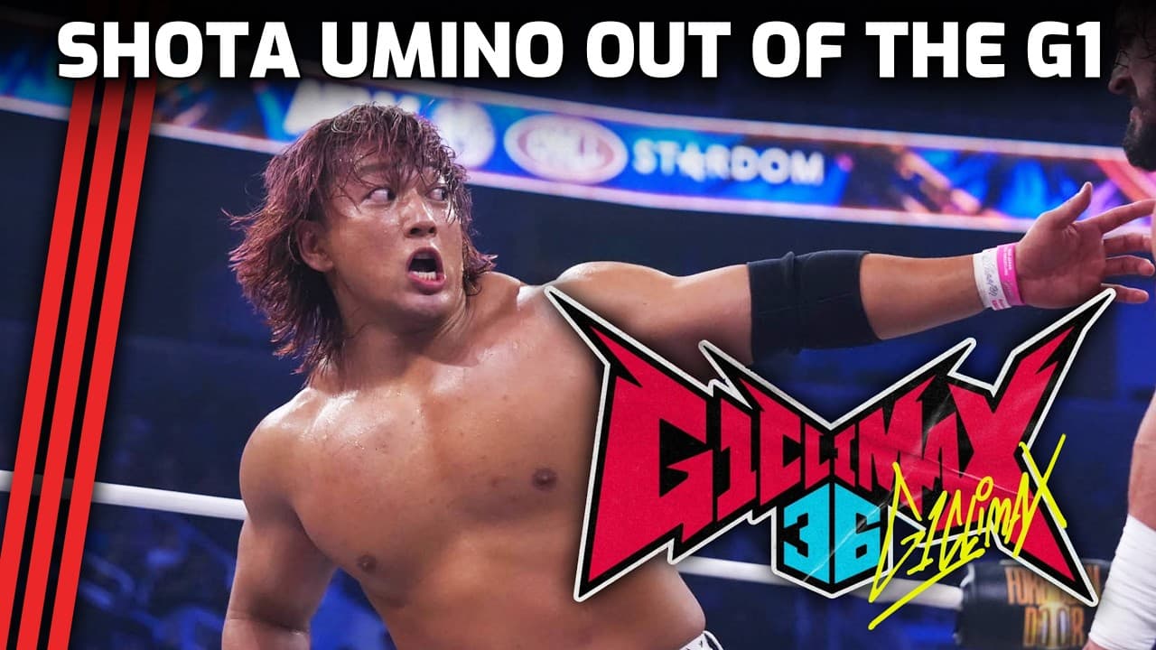 Shota Umino gets removed from G1 Climax 36 due to concussion