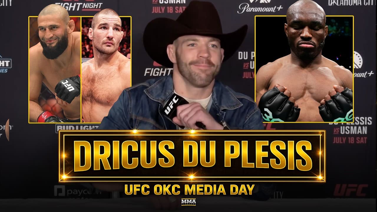 Dricus du Plessis RIPS Sean Strickland vs. Khamzat Chimaev Rematch Talks Ahead Of UFC OKC