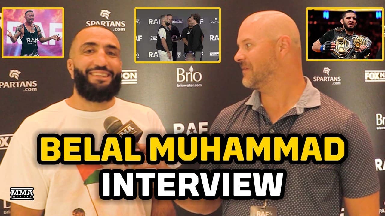 Belal Muhammad REACTS to Conor McGregor's Injury, Coming Back from 3 Fight Losing Streak